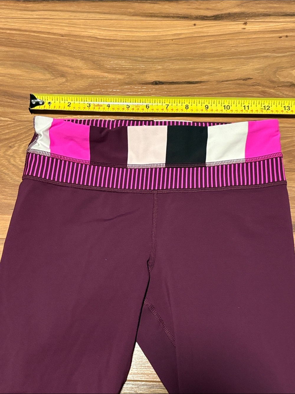 🔥 Lululemon Run Inspire Crop II Leggings Size 4 - Picture 8 of 10